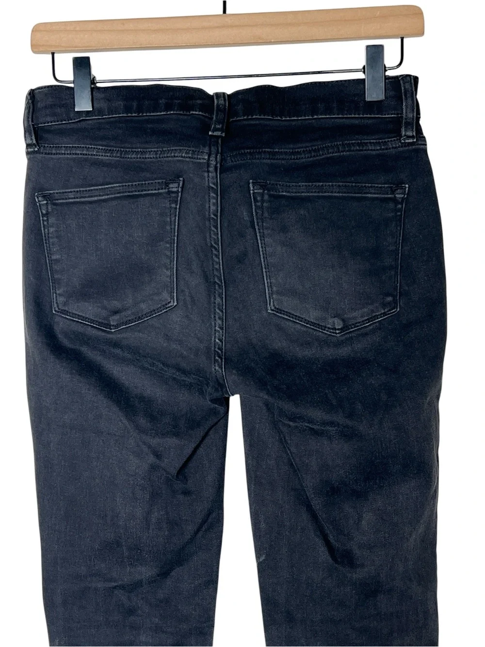 J. Crew black skinny leg jeans size 26 B102